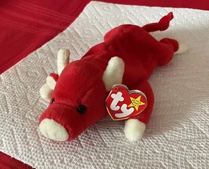 Beanie Baby "SNORT" The Bull TY 5ª Generación con Múltiples Errores 1995 Retirado - Imagen 1 de 21