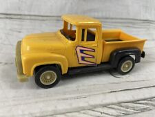 Vintage Strombecker 1956 Ford Pick-up Truck Made in U.S.A. Plastic yellow