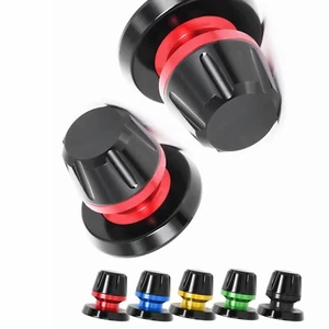 Red L-Sonic 8MM Swingarm Stand Spools For Z1000 / R 18 19 20 21 22 23 -MC - Bild 1 von 5