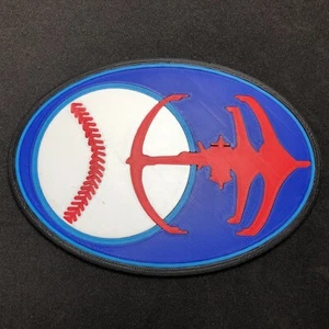 Deep Space Nine 'Niners' Logo Coaster - 3D Printed - Picture 1 of 5