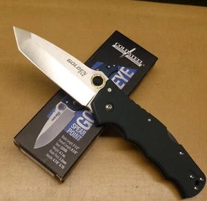 Cold Steel Golden Eye Tanto #62QFGT 3.5'' s35vn Forest Grn G10 NIB Disc. Rare - Picture 1 of 22