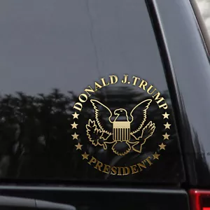 Donald Trump Decal Sticker 45th Presidential Seal Inauguration President Window - Bild 1 von 2