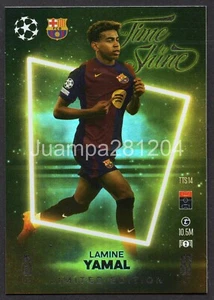 LAMINE YAMAL LIMITED EDITION FC BARCELONA CROMO 2024-25 MATCH ATTAX 24/25 TOPPS - Picture 1 of 2