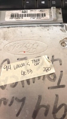 F4VF-12A650-FB Lincoln Town Car 1994 ecm ecu computer - Image 1 of 4