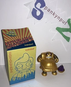 Kidrobot Futurama UNIVERSE X Mini Serie "HEDONISM BOT" mit Traubenschale - Bild 1 von 7