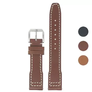 Dassari Ersatzleder Vintage Fliegeruhr Armband 20 mm 21 mm 22 mm - Bild 1 von 14