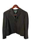 Lauren Ralph Lauren Women's (6) Black 100% Silk 3-Button Blazer.  MSRP:  $205
