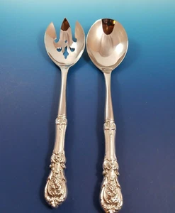 Francis I by Reed & Barton Sterling Handle Custom Made Salad Set Servers - Picture 1 of 3