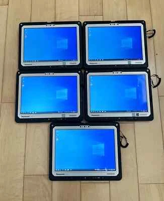 Lote de 5 Panasonic Toughbook Cf-33 Touch 2.60GHz Core i5-7300U 8GB 256GB Win 10 Foto 1 de 4