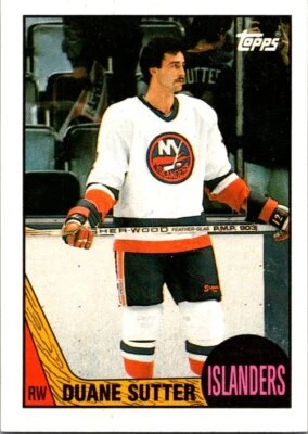 1987-88 Topps #43 Duane Sutter - Image 1 of 2
