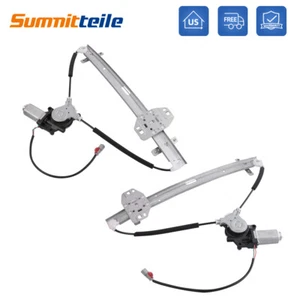 Regulador de ventana trasero izquierdo + derecho 2 piezas con motor para Honda Pilot 2003-2008 - Imagen 1 de 10