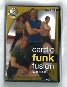 SEALED NEW DVD: CARDIO FUNK FUSION Vol. 1, 4 Complete Workouts w Robert Ferguson - Picture 1 of 3