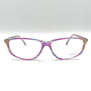 Atrio Brille Vintage Kunststoff 54/14 130 rosa bunt/gold transluzent - Bild 1 von 6