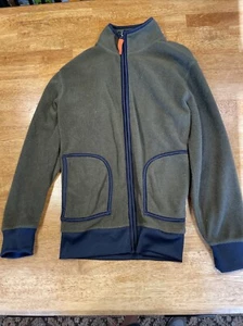 Old Navy Boys Large Zip Fleece Green - Picture 1 of 9