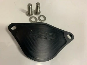 Peugeot 306 GTI-6 / Rallye Vacuum Pump Blanking Plate - Black - Spoox - Picture 1 of 3