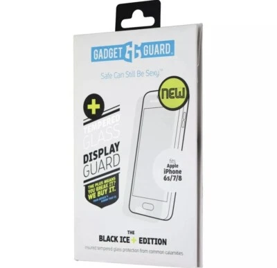 Gadget Guard (Black Ice+) Tempered Glass Screen Guard for Apple iPhone 6/6S/7/8 - Image 1 of 2