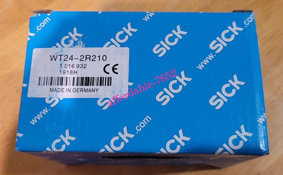 SICK WT24-2R210 PHOTOELECTRIC PROXIMITY SENSOR - NEW DHL or FedEx FREE SHIP - Image 1 of 1