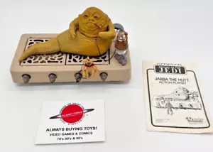 1983 Jabba The Hutt Playset Complete Vintage Star Wars ROTJ Kenner +Instructions - Picture 1 of 3