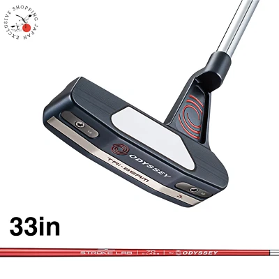 Odyssey TRI-BEAM #1 One Putter 33in STROKE LAB Shaft Pistol Blue/Black Grip 2023 - Image 1 of 4