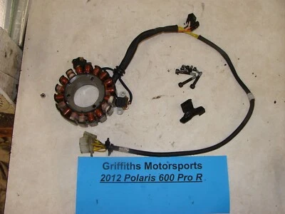 Polaris 600 Rush Pro R 2012 paseo Switchback estator pick up generador OEM Foto 1 de 4