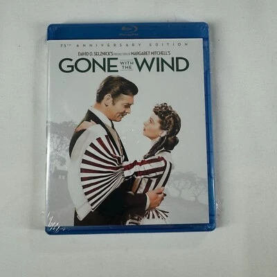 GONE WITH THE WIND 75TH ANNIVERSARY MOVIE BLU RAY DVD 1939 Sealed - Image 1 of 4