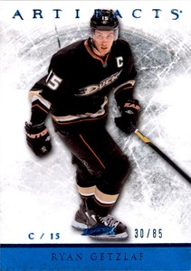2012-13 Artifacts Sapphire #82 Ryan Getzlaf /85