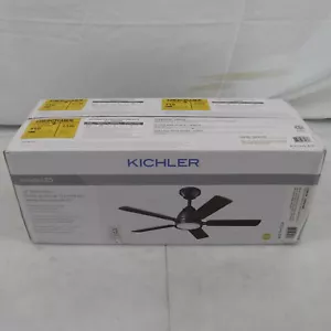 Kichler 330090 Satin Black Arvada LED 44" Blade Sweep Ceiling Fan - Picture 1 of 5