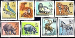 Germany DDR 1975 ☀ Zoo Animals ☀ MNH (**) - Picture 1 of 1