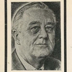 Franklin Delano Roosevelt Death 1945 Cover Memorial Cachet 3c Postage USA - Picture 1 of 2