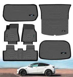 ZIMABLUE Floor Mats Compatible with Tesla Model Y 2023 2022 2021 2020,Model Y - Bild 1 von 6