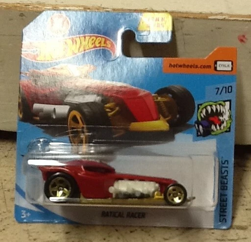 MODELLINO HOT WHEELS SCALA 1:64  RATICAL RACER - Immagine 1 di 1