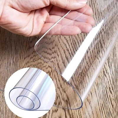 120x60cm Arbeitsunterlage Schreibunterlage Schreibtischunterlage transparent PVC - Bild 1 von 4