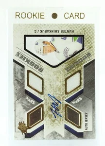 2015-16 SPx Uperdeck Hockey Hunter Shinkaruk / C Auto Jersey 318/499 AHL RC - Bild 1 von 2