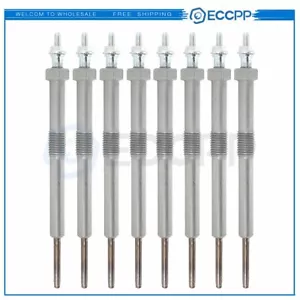 Glow Plugs For GMC Sierra 2500 HD 6.6L 2006 2007 2008 2009 2010 12639701 - Picture 1 of 6