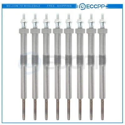 Glow Plugs For GMC Sierra 2500 HD 6.6L 2006 2007 2008 2009 2010 12639701 - Image 1 of 4