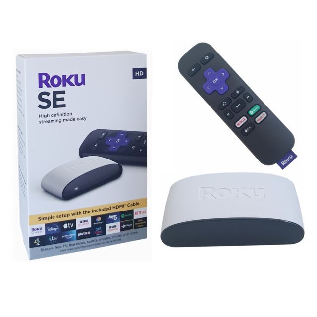 Reproductor Multimedia Roku Premiere HD / 4K / HDR Con Control Remoto