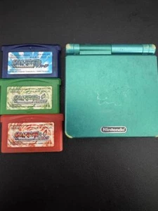 Nintendo Game Boy Advance SP Pokemon Center Venusaur Console w/ 3 Software r# - Picture 1 of 6