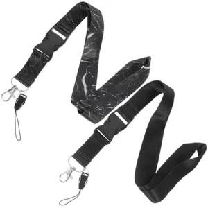 2 Pcs Sangles De Téléphone Portable Homme Cordons Carte D'identité - Zdjęcie 1 z 12