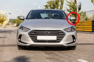 LH LED Auto Folding Door Side Mirror Genuine OEM For 2017 2018+ Hyundai Elantra - Picture 1 of 7