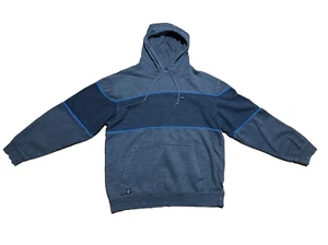 Volcom Stone Hoodie Men's Size XL Gray & Blue Classic Fit - Foto 1 di 7