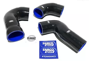 Samco Silicone SuperCharger Hoses Black Just Made for VW Golf MK2 GTI G60 - Picture 1 of 8