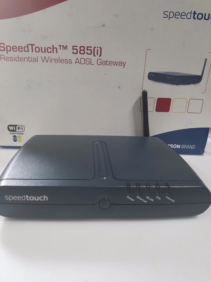 Thomson Speedtouch 585(i) DSL Router/Modem - Image 1 of 4