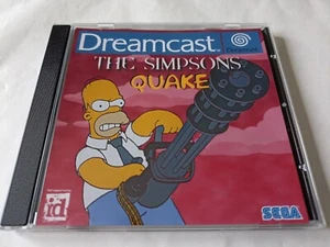 SEGA Dreamcast The Simpsons QUAKE id Software - Picture 1 of 9