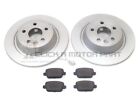 FORD MONDEO MK4 2.0 TDCI TITANIUM REAR 2 BRAKE DISCS AND PADS SET NEW 2007-2015 Ford Mondeo