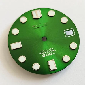 Esfera MM300 / MM200 para SKX007, pieza MOD, se adapta a NH35, C3Lume, Hulk, verde - Imagen 1 de 2