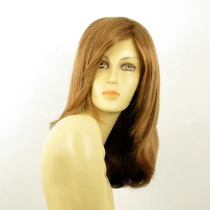 Perruque femme mi longue blond foncé cuivré ref HILARY en G27 - Imagen 1 de 8