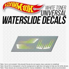 1/64 Scale STREAKS Custom White Toner Universal WaterSlide Decal for Hot Wheels