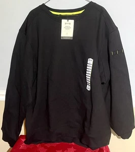 NEW DULUTH TRADING CO TRADETEK Black HEAVYWEIGHT RELAXED FIT SWEATSHIRT 2XL NWT - Picture 1 of 11