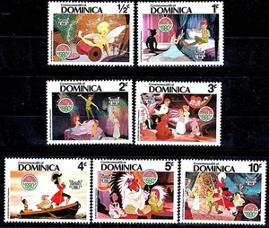 👉 DISNEY / DOMINICA 1980 CHRISTMAS mnh PIRATES INDIANS TALES 💲FREE SHIPPING💲 - Picture 1 of 1