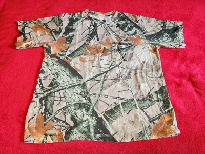 Camiseta L Para Hombre Outfitters Ridge Bolsillo Camuflaje Fusión 3D Caza Manga Corta Foto 1 de 4